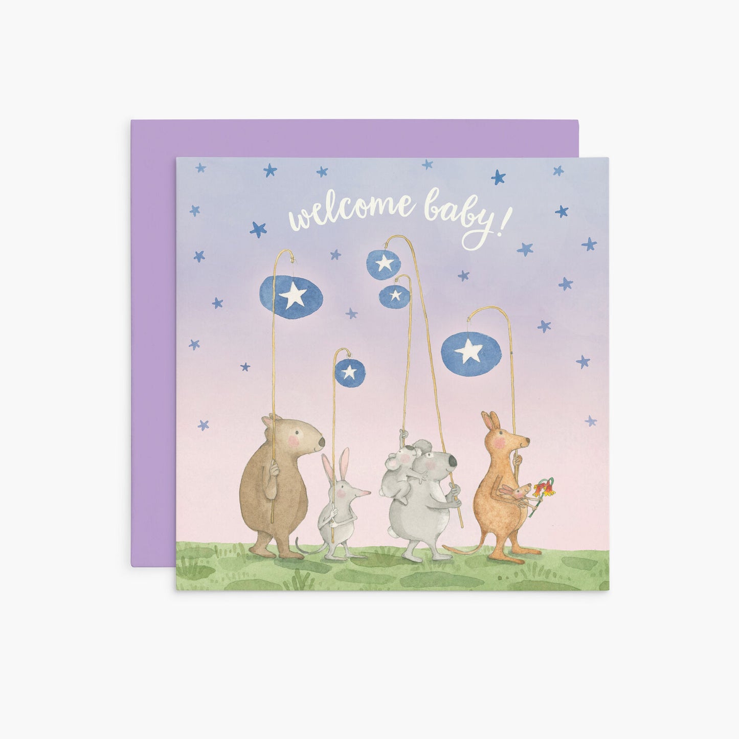 Twigseeds Baby Card - Welcome Baby!