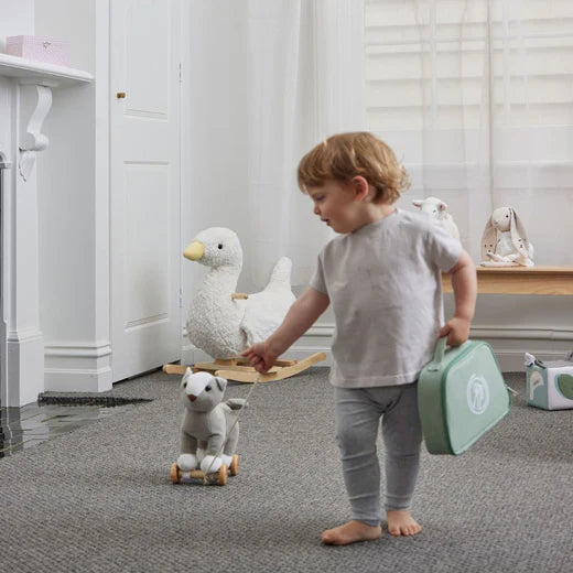 Cat Plush Pull Along Toy