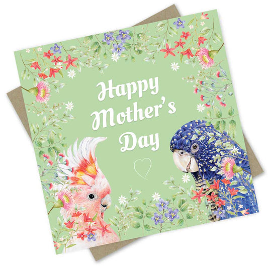 Mother’s Day Card - Happy Mother’s Day (Green Forest)