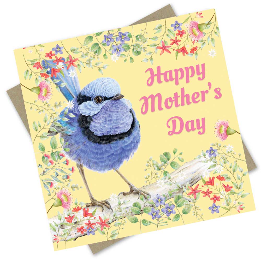 Mother’s Day Card - Happy Mother’s Day (Yellow Forest)