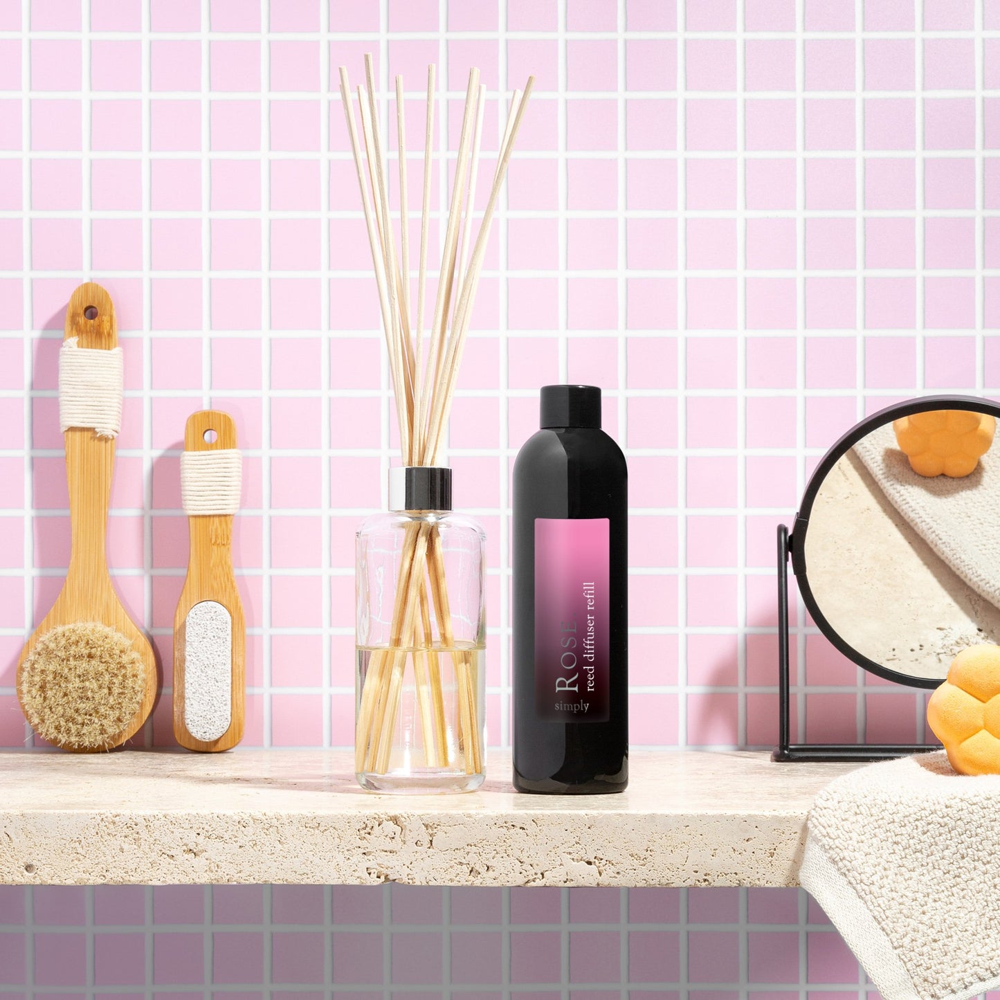 Reed Diffuser Refill - Rose