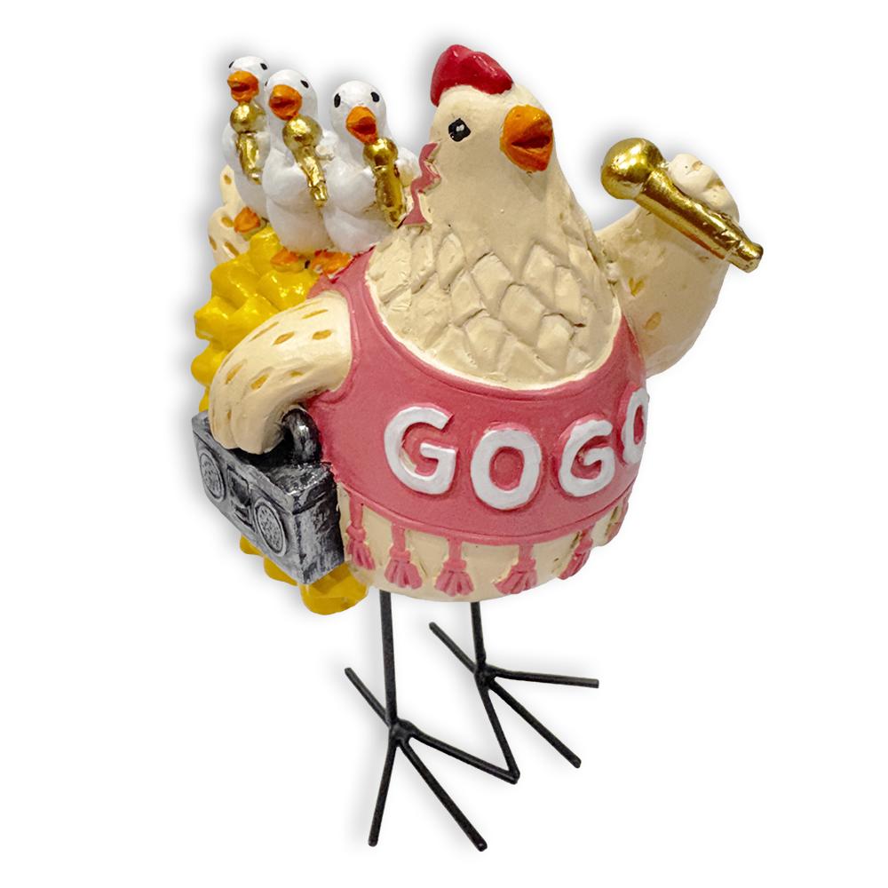 Resin Chicken - Gloria