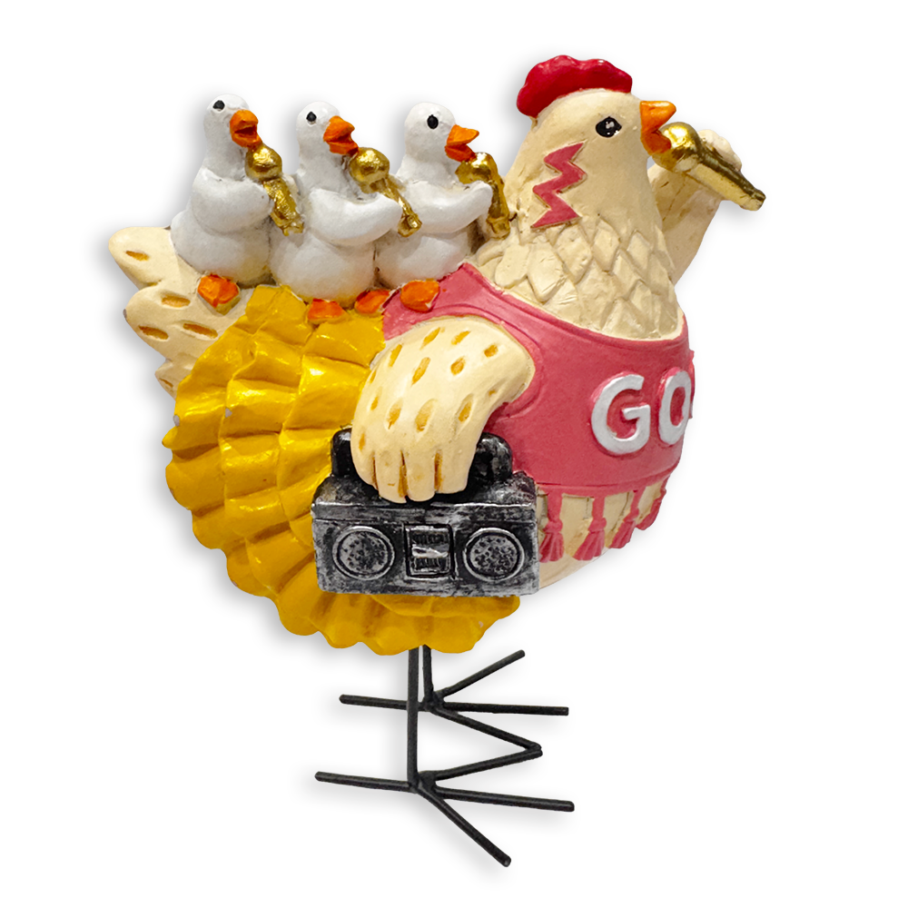 Resin Chicken - Gloria