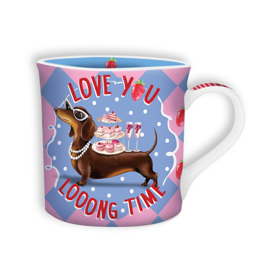 Love You Looong Time Mug (Dachshund)