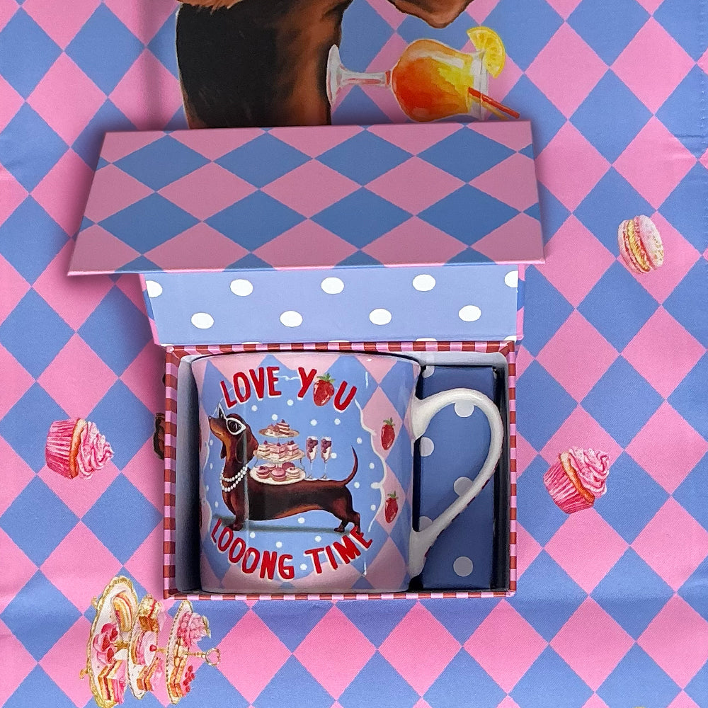 Love You Looong Time Mug (Dachshund)