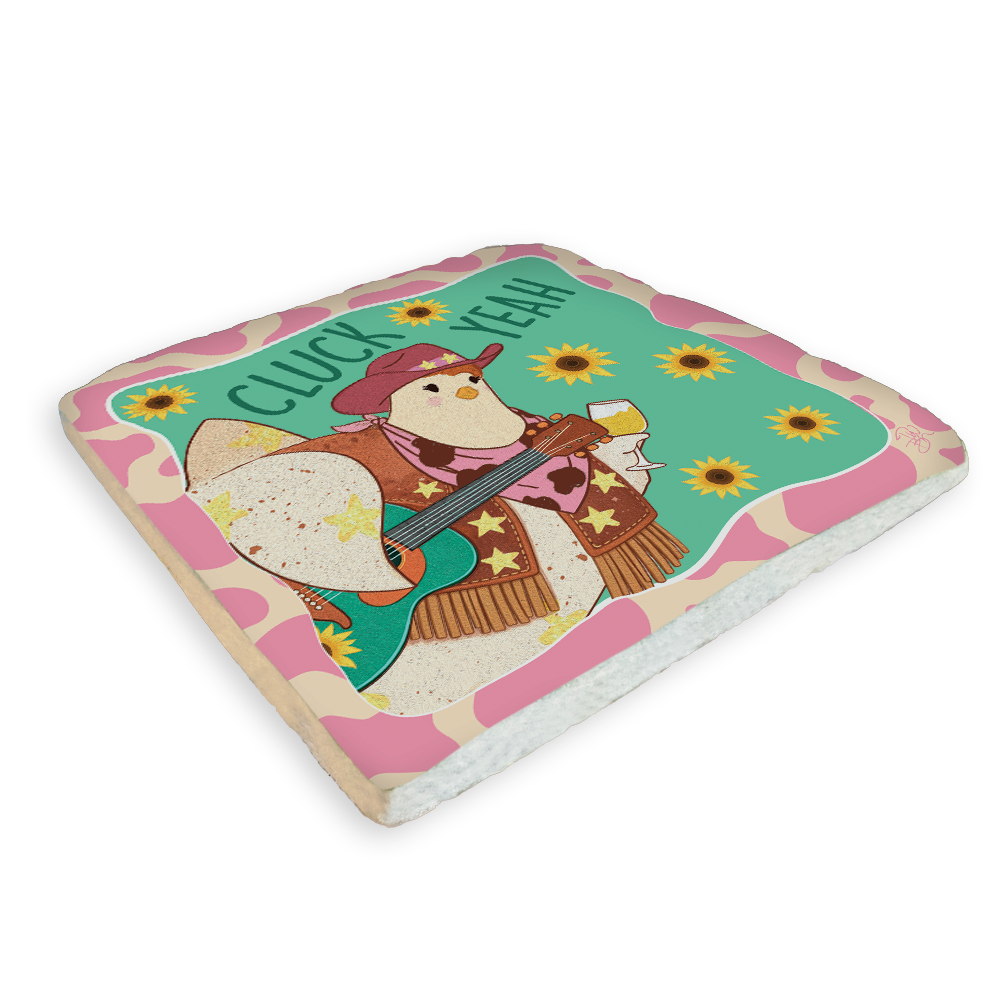 Resin Coasters - Clucking Collection