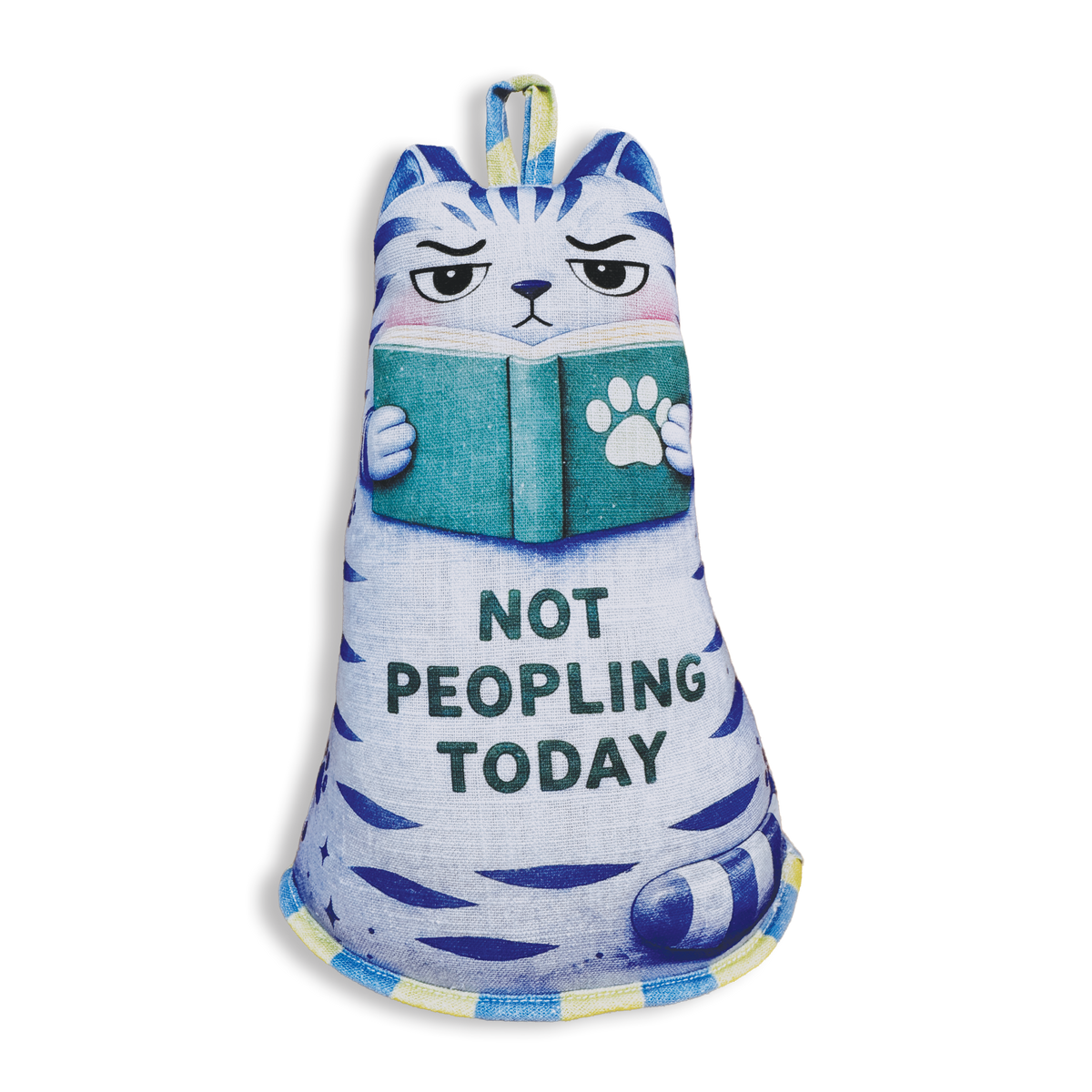Not Peopling Today Door Stop (Sassy Cat)