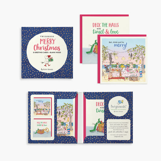 Twigseeds Christmas Card Box Set - Merry Christmas