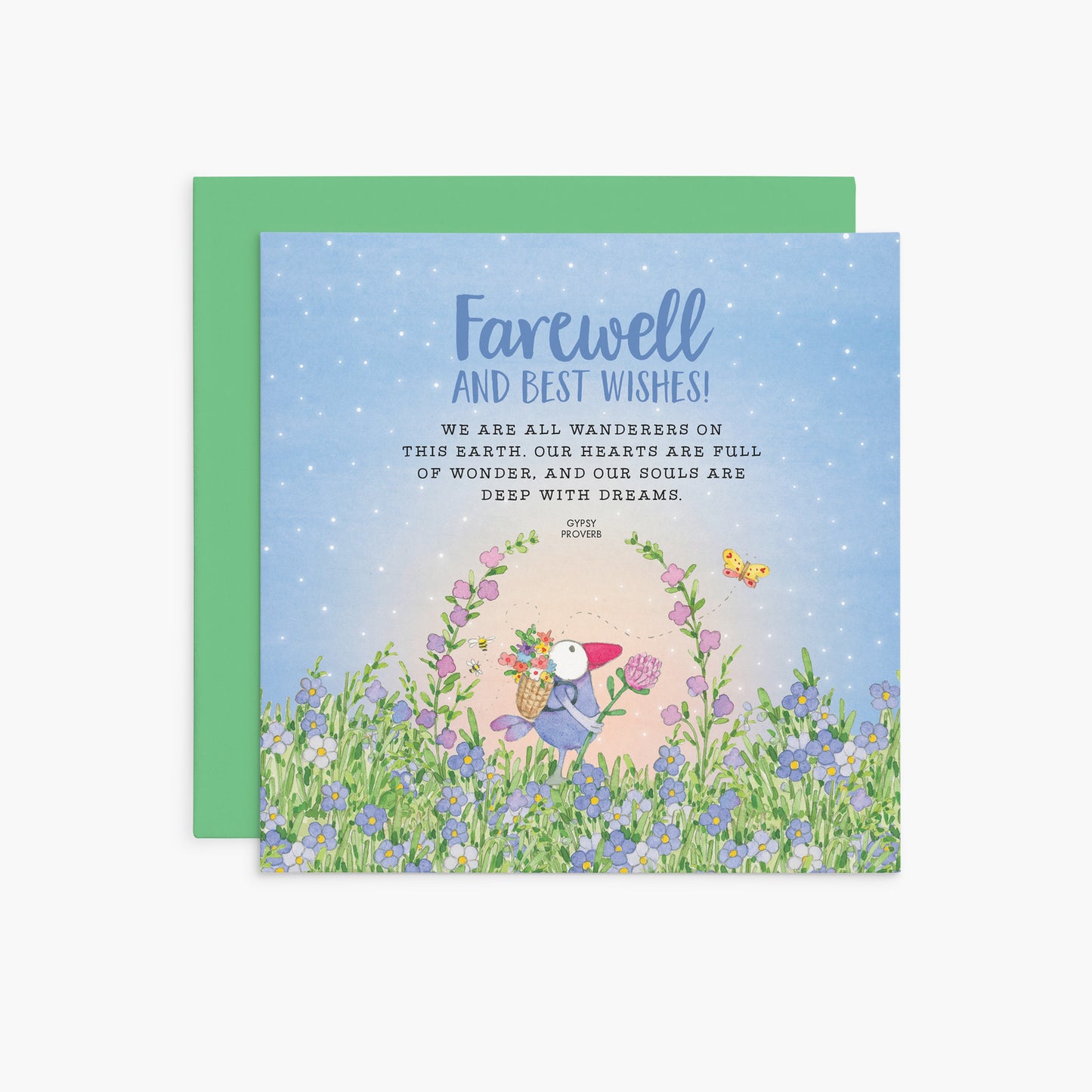 Twigseeds Farewell Card - Farewell And Best Wishes!