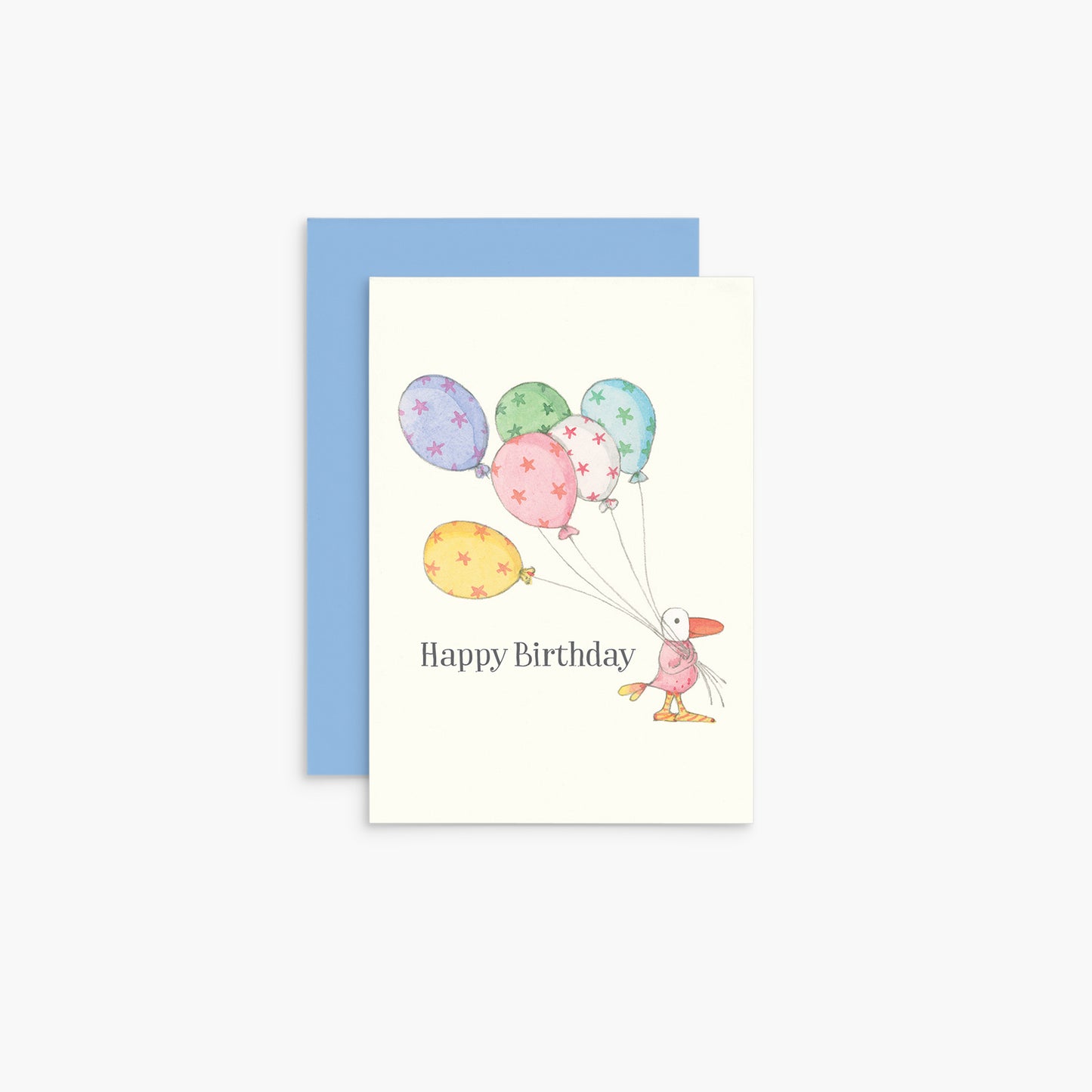 Twigseeds Mini Card - ‘Happy Birthday’ Balloons
