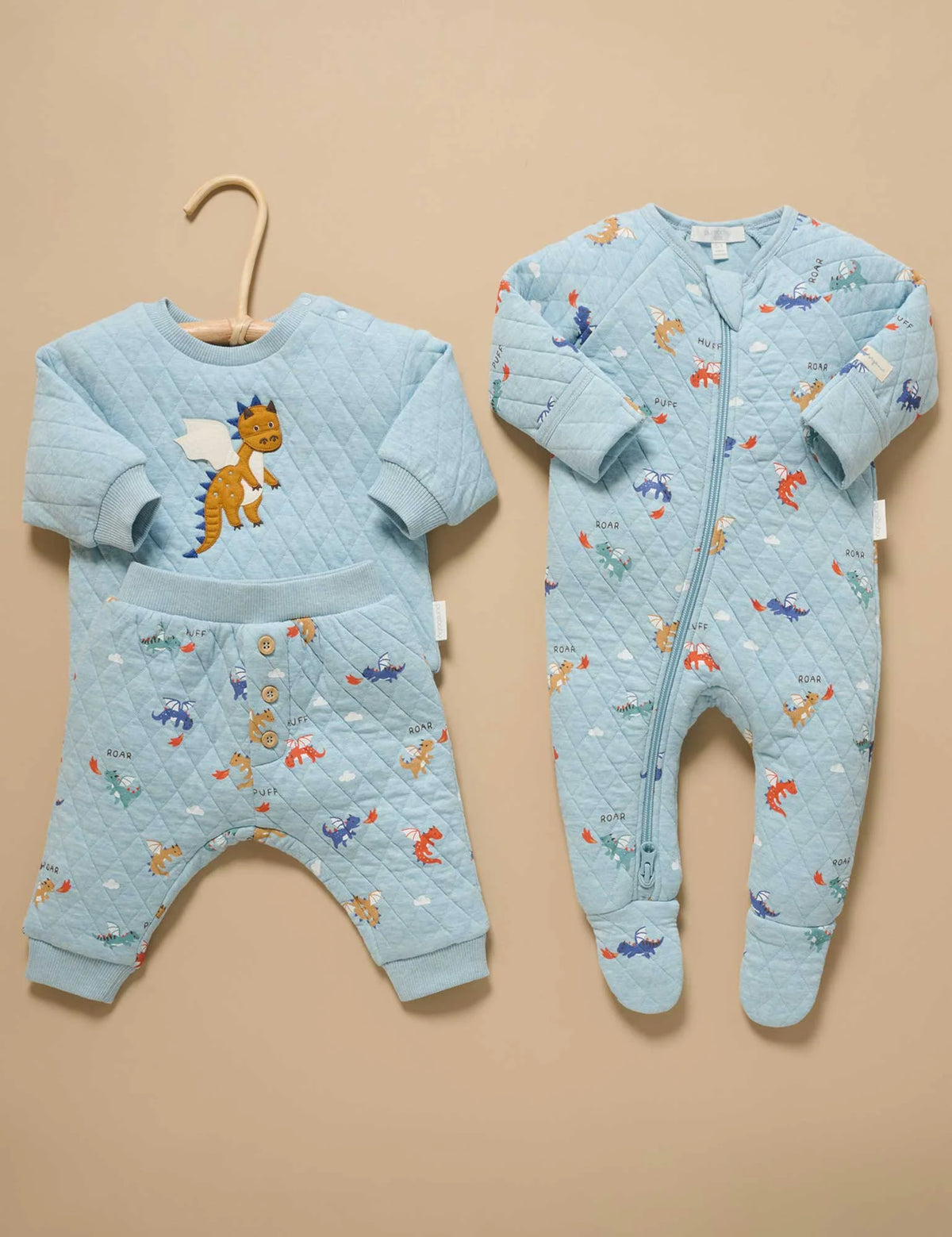 Dragon Quilted Track Set