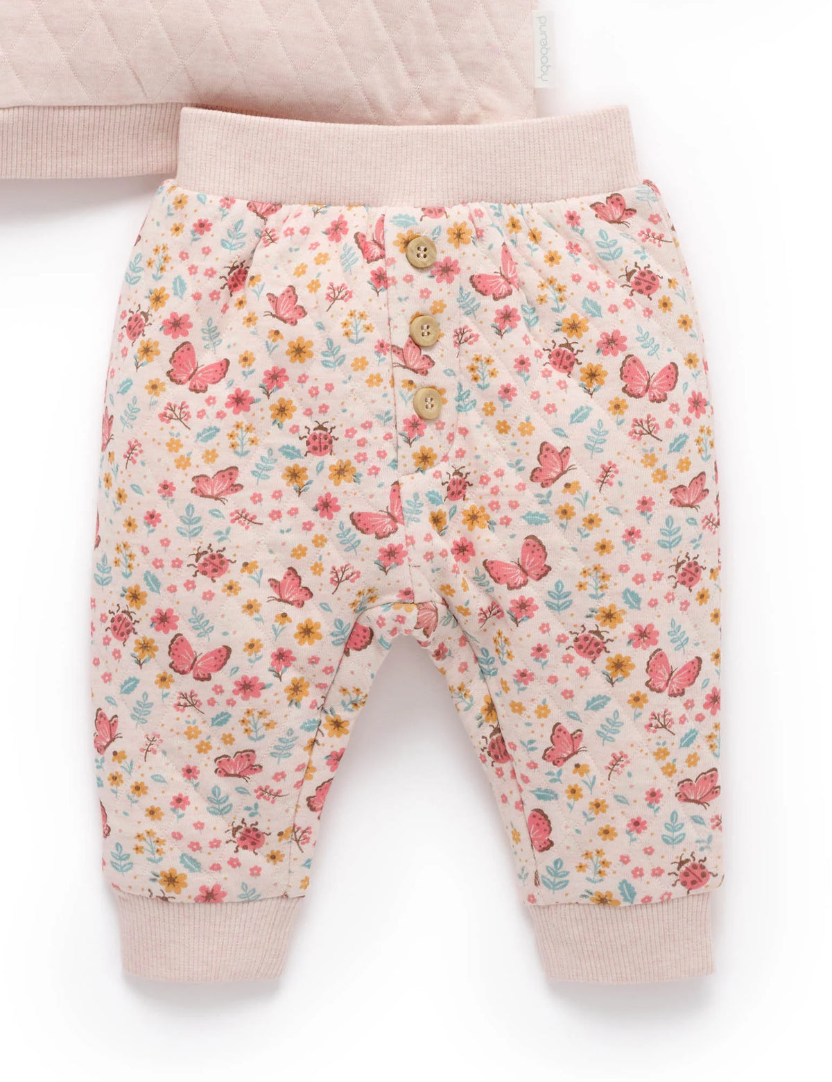 Butterfly Quilted Track Set