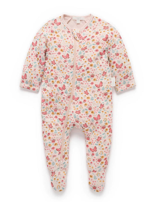 Butterfly Quilted Growsuit