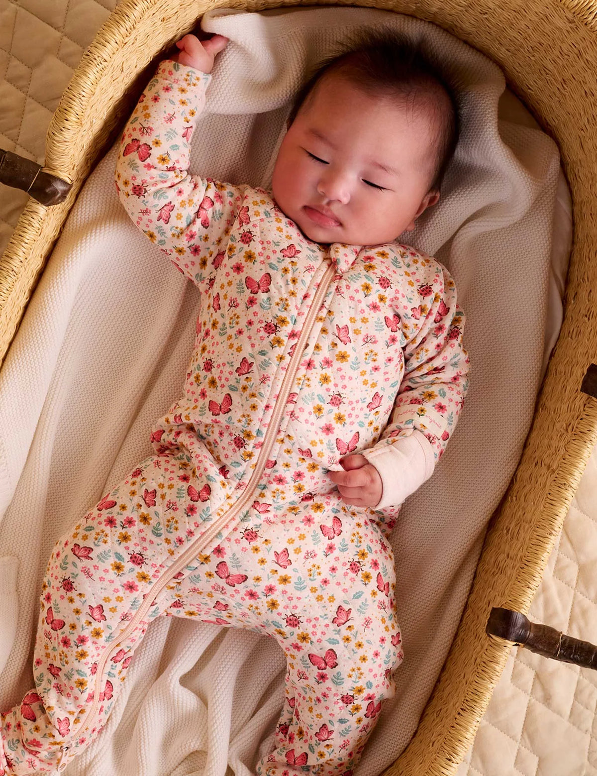Butterfly Quilted Growsuit