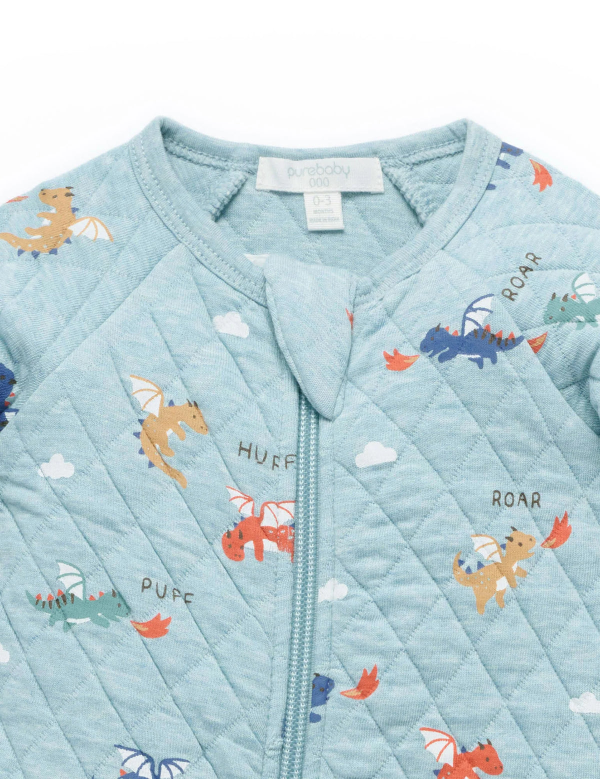 Dragon Quilted Growsuit