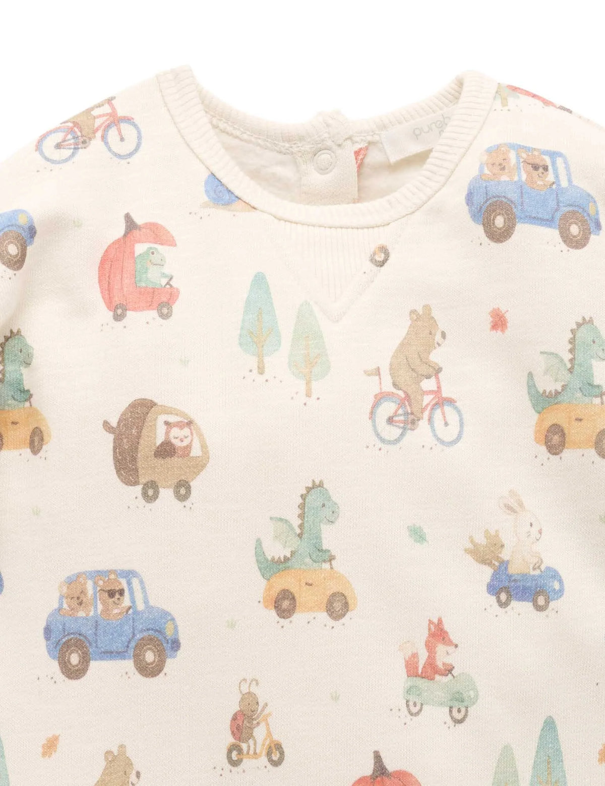 Dragon & Friends Fleece Track Growsuit