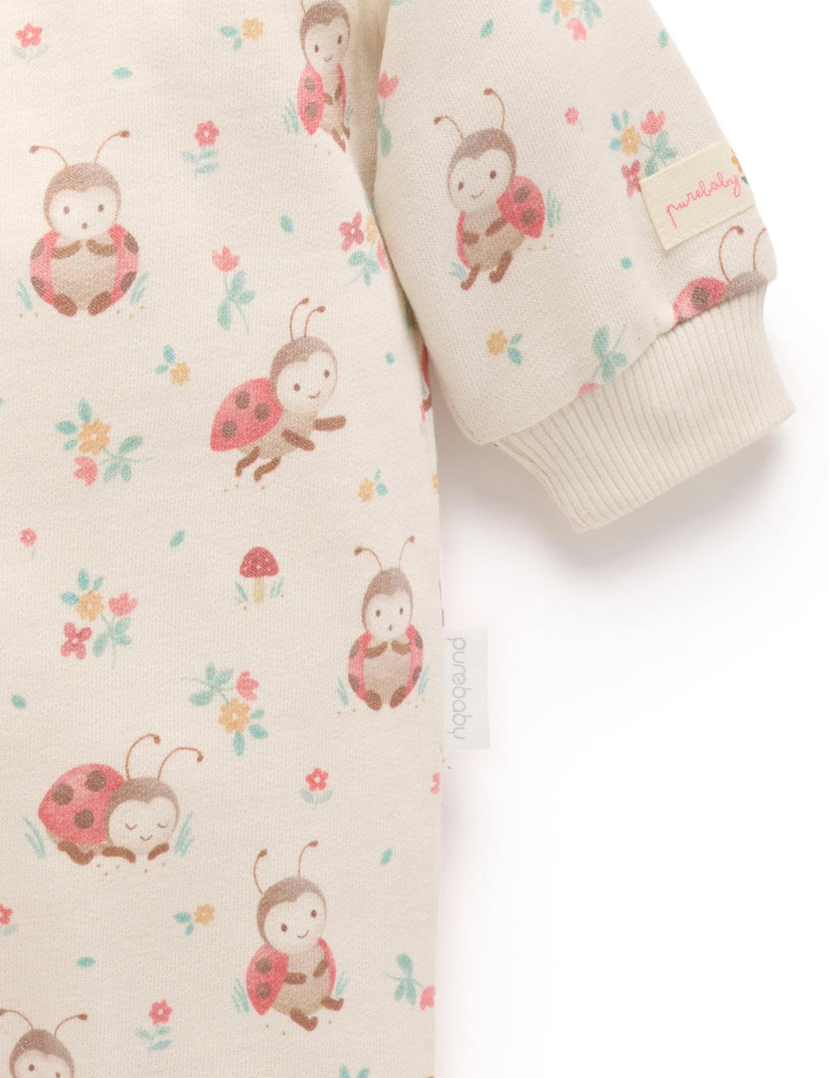 Ladybird Fleece Track Growsuit