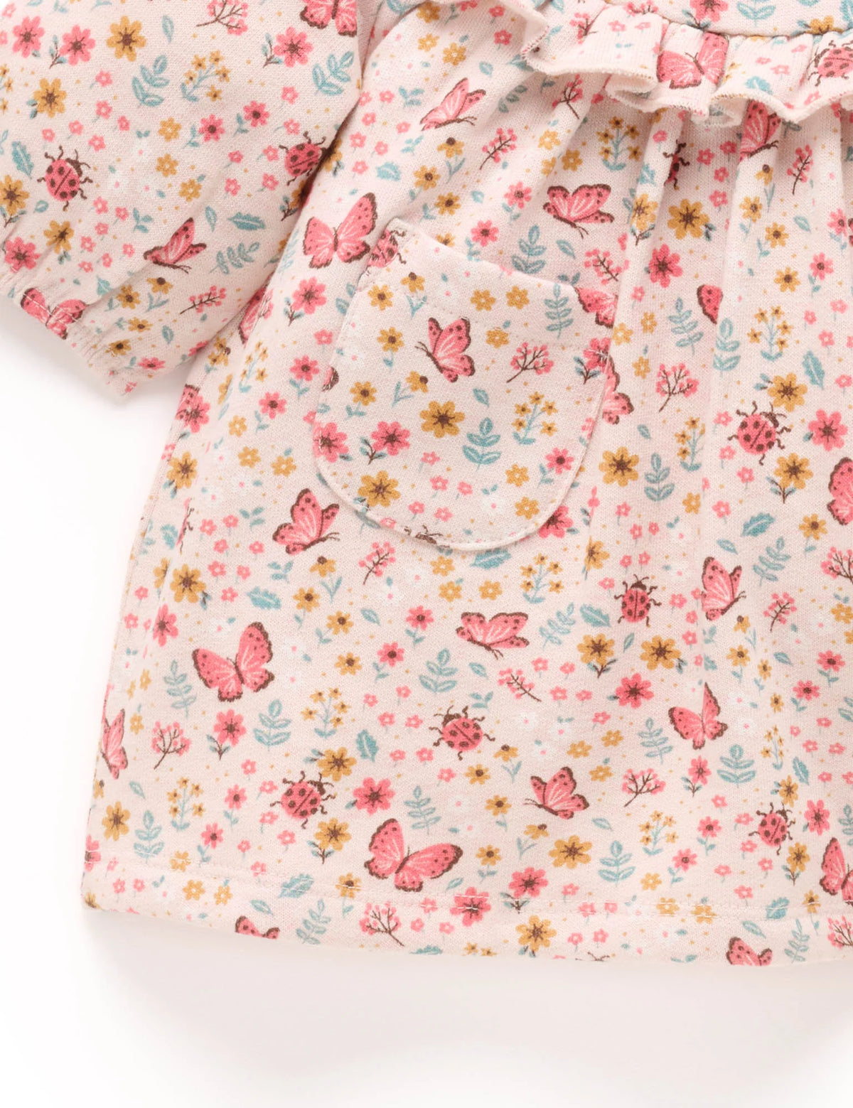 Butterfly Cosy Dress and Leggings Set