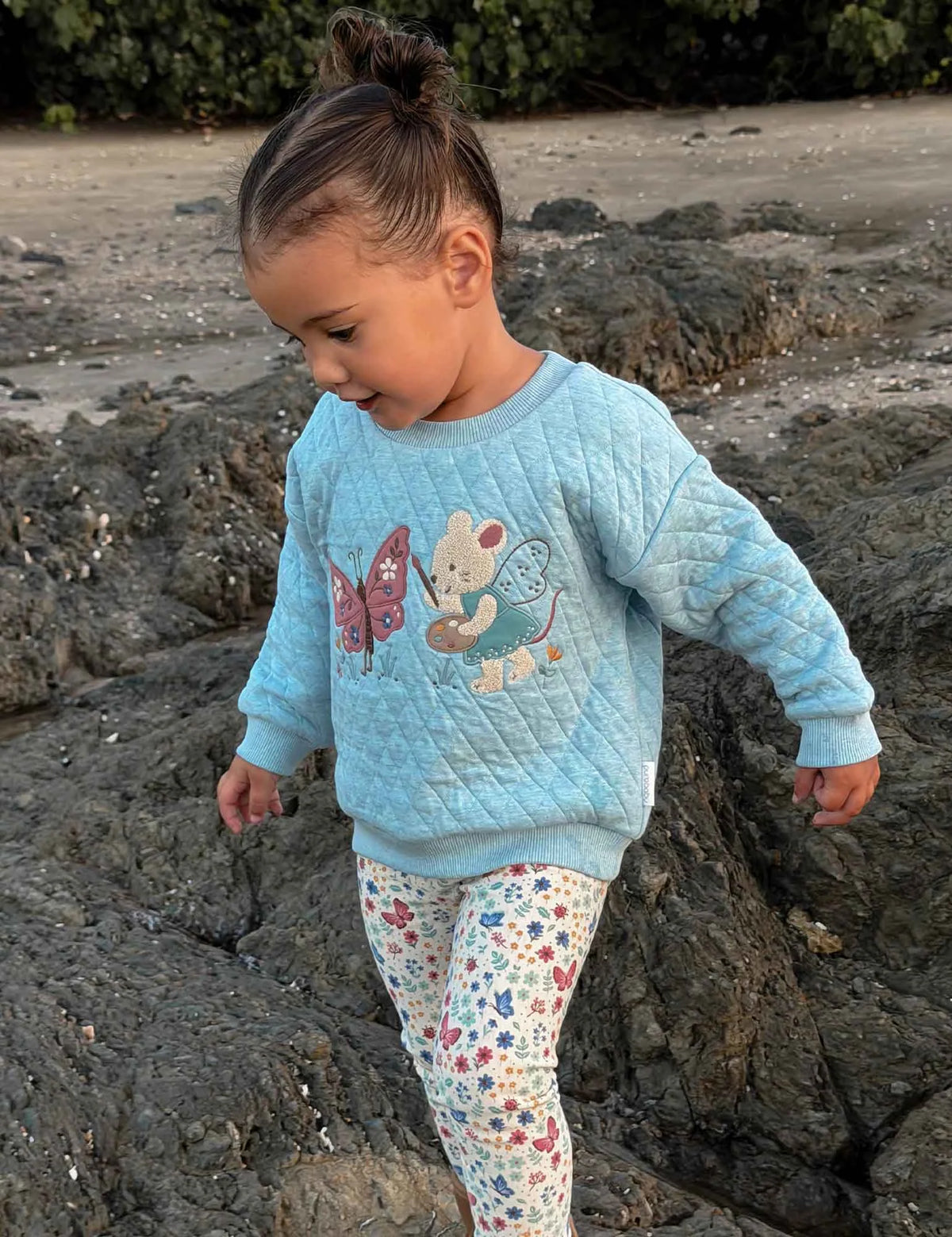 Butterfly Thick Pocket Leggings