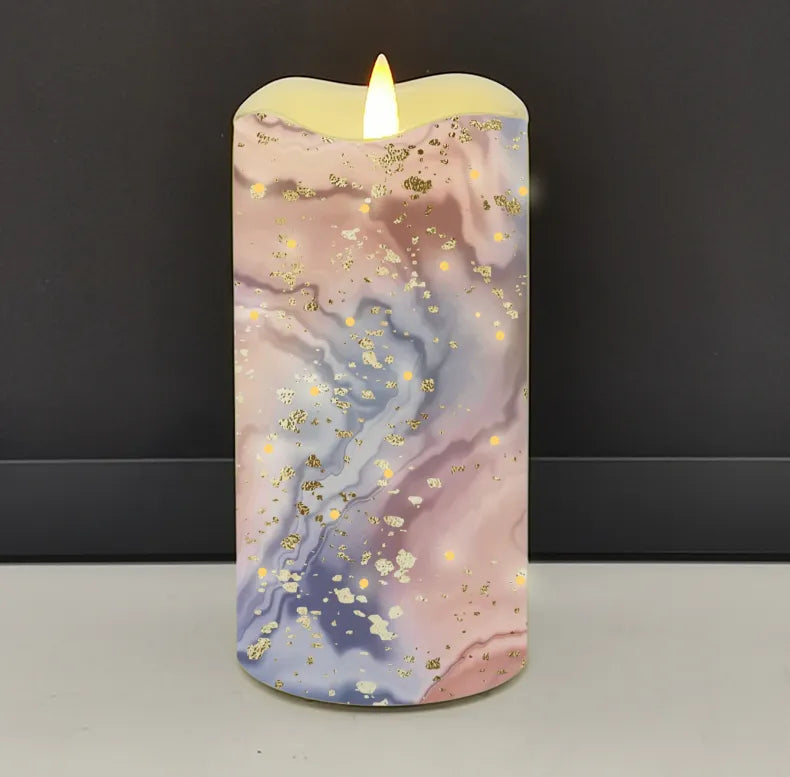 Twilight LED Candle - Pastel Dreams