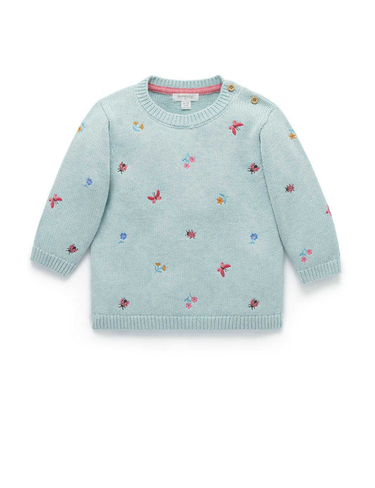 Ladybird Embroidered Jumper