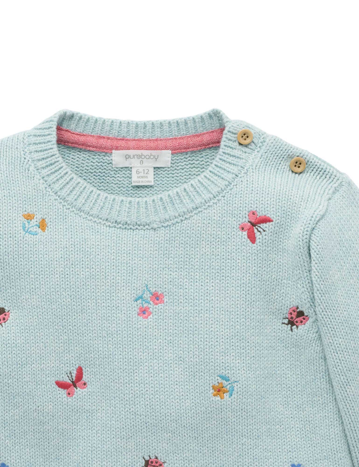 Ladybird Embroidered Jumper