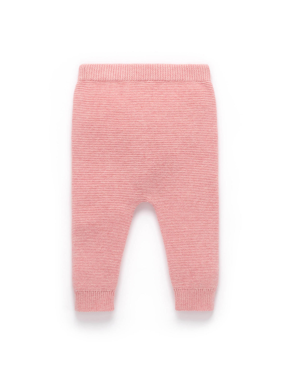 Blush Pink Knitted Leggings