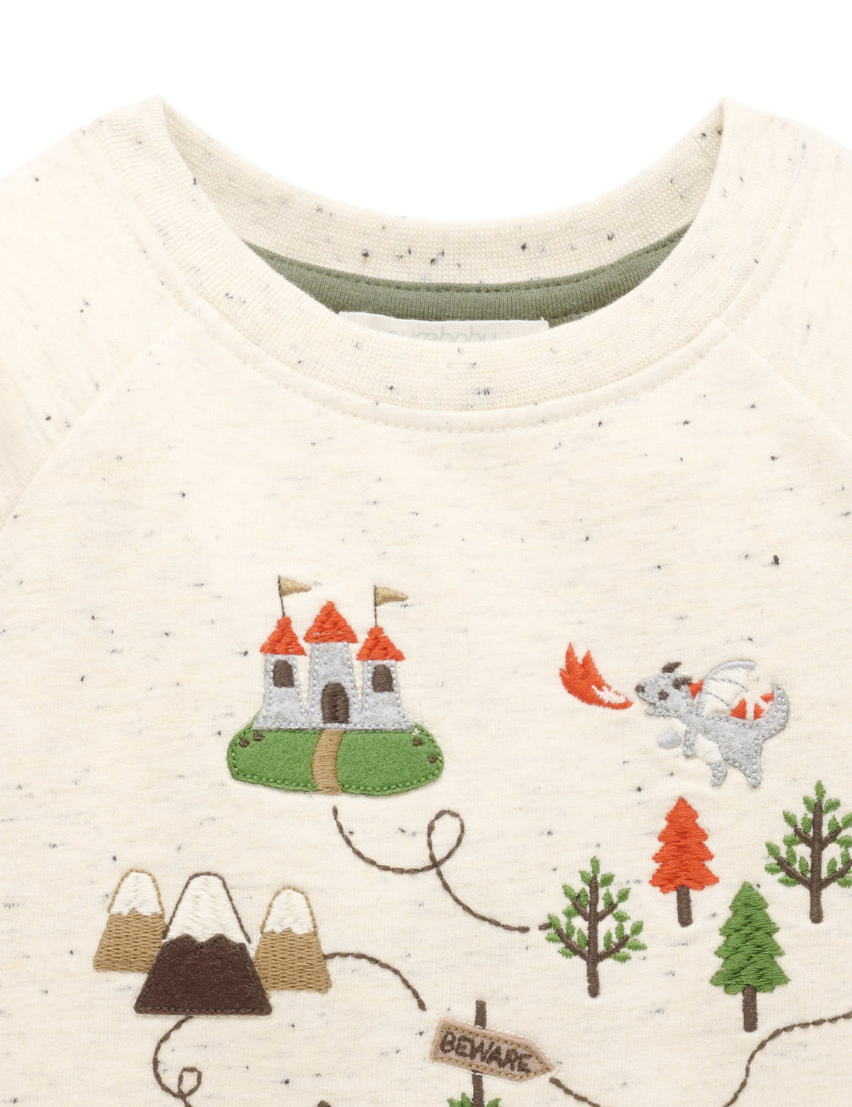 Castle Map Thick Long Sleeve Tee