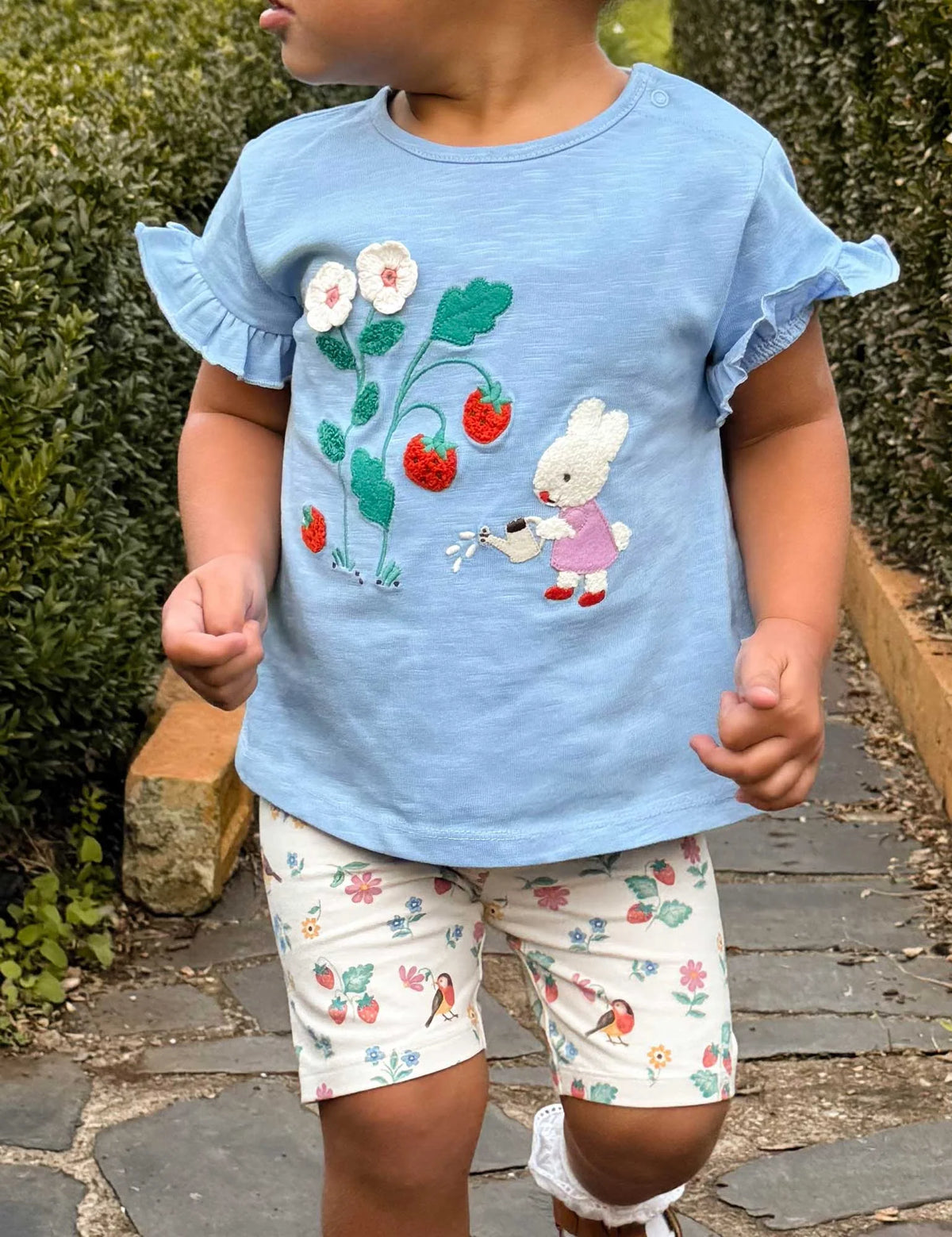 Bluebell Bunny Ruffle Tee