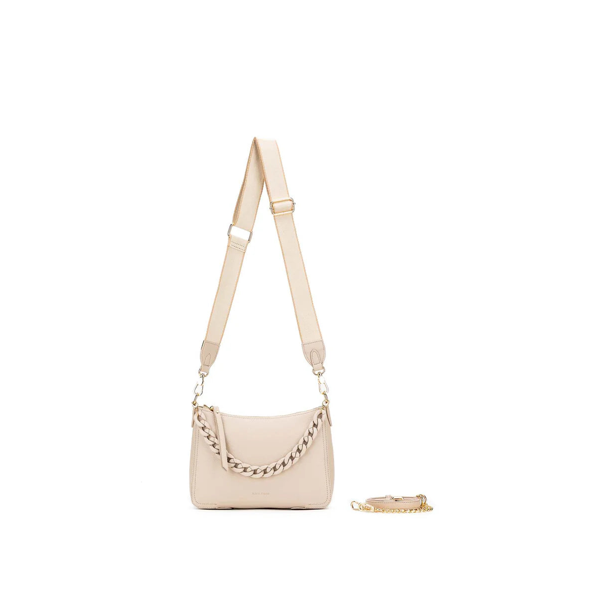 Elle Oatmeal Crossbody Bag
