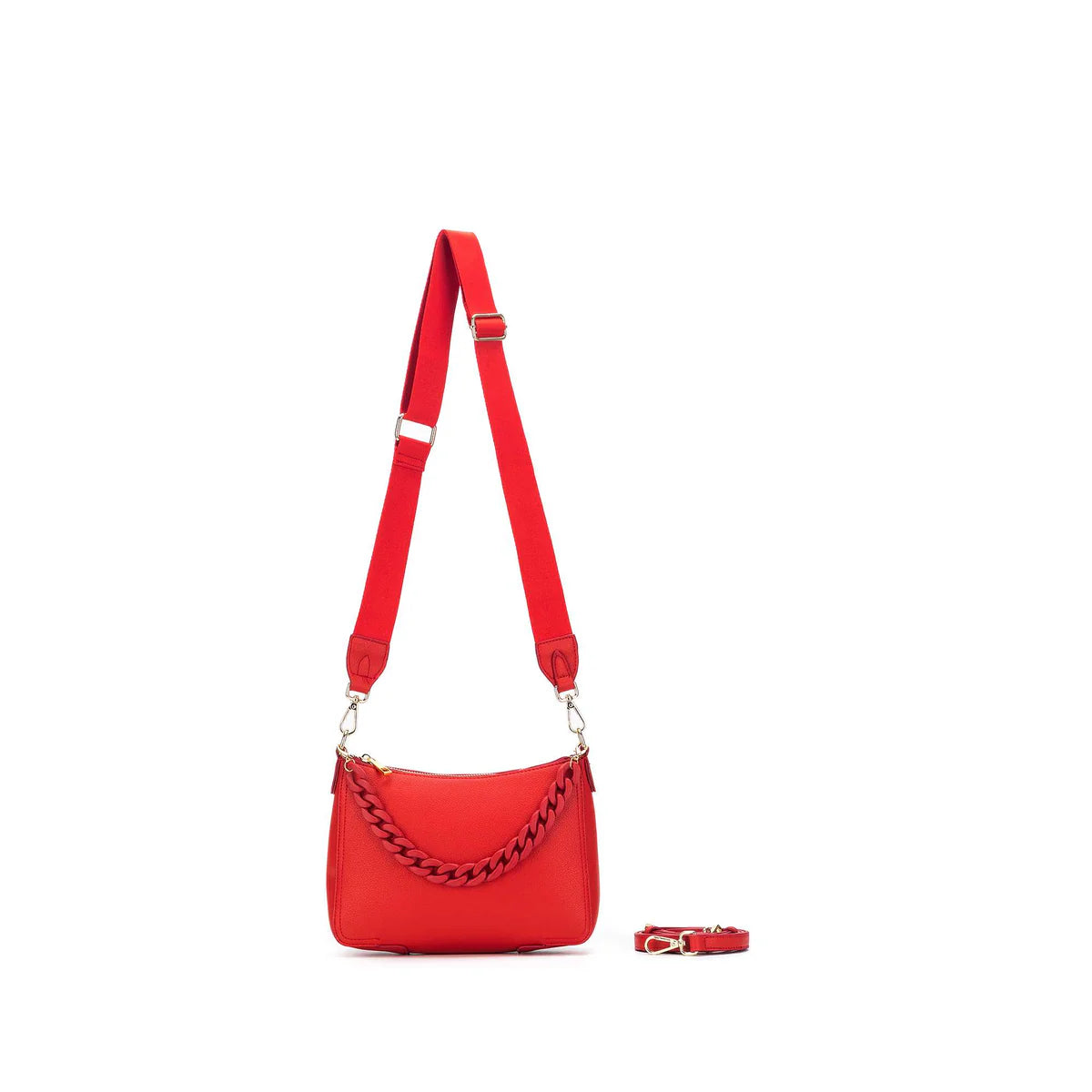 Elle Red Crossbody Bag