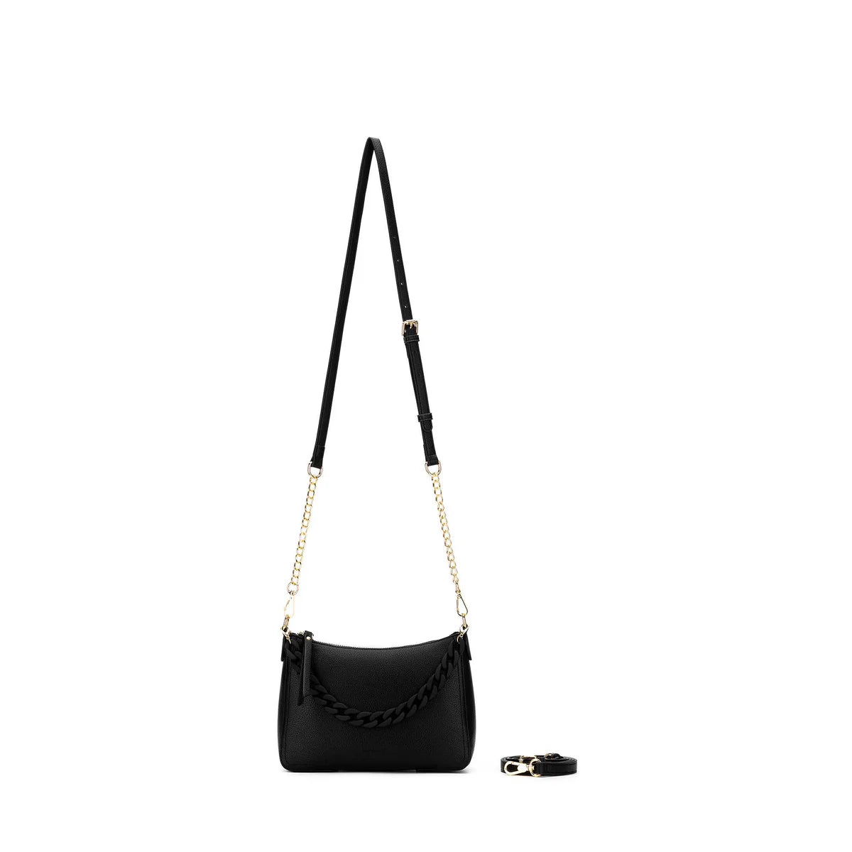 Elle Black Crossbody Bag