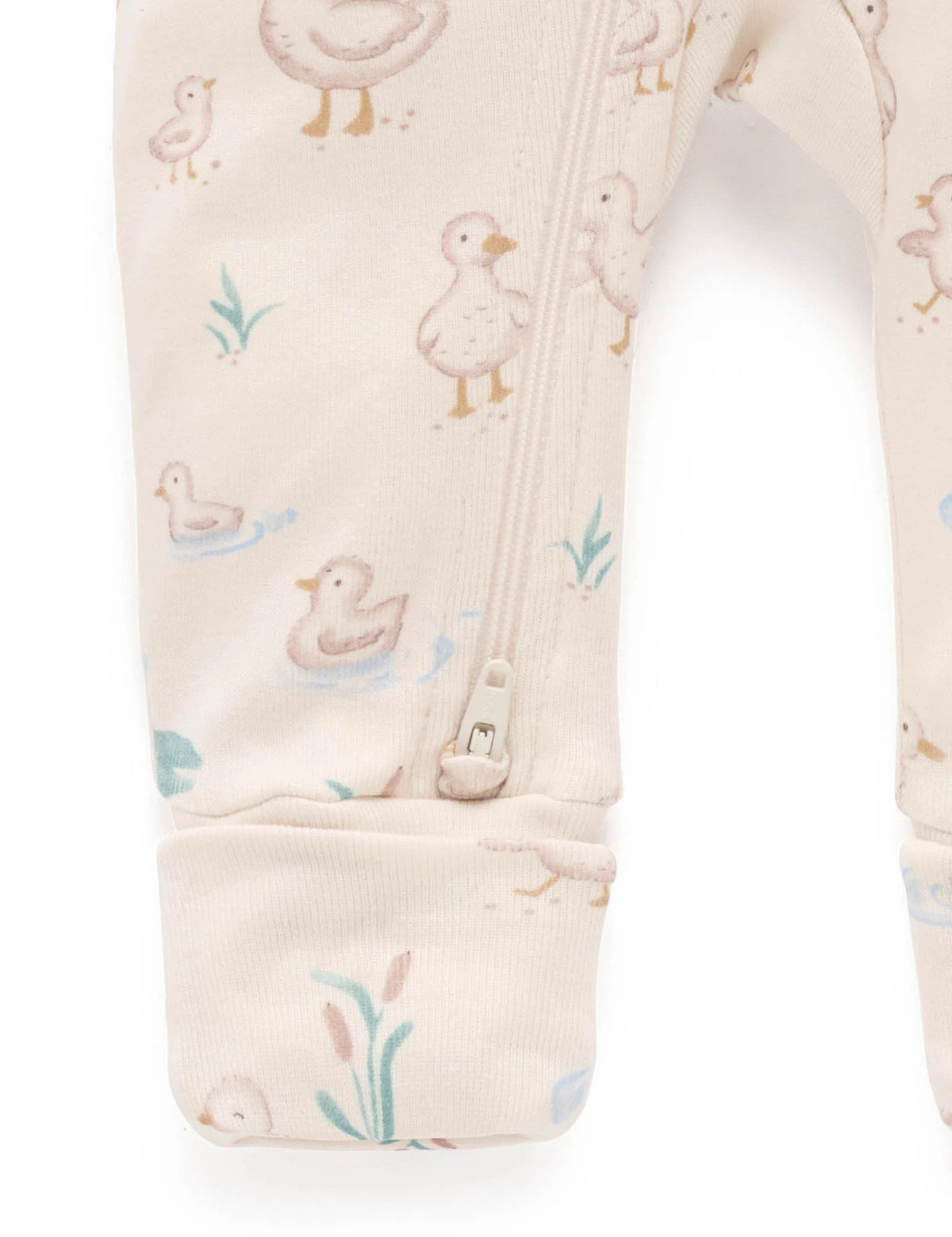 Garden Goose Printed Zip Growsuit