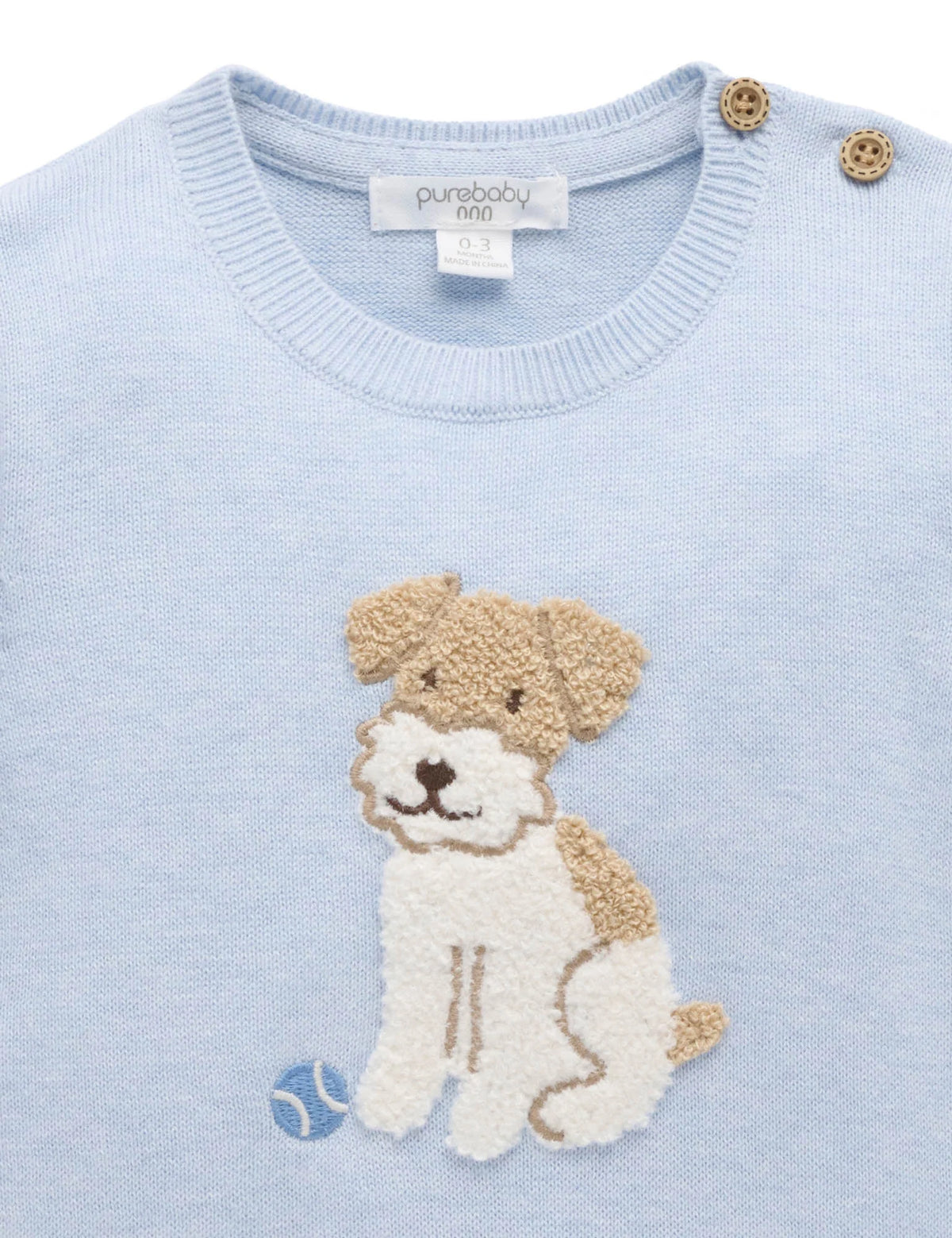 Blue Puppy Jumper