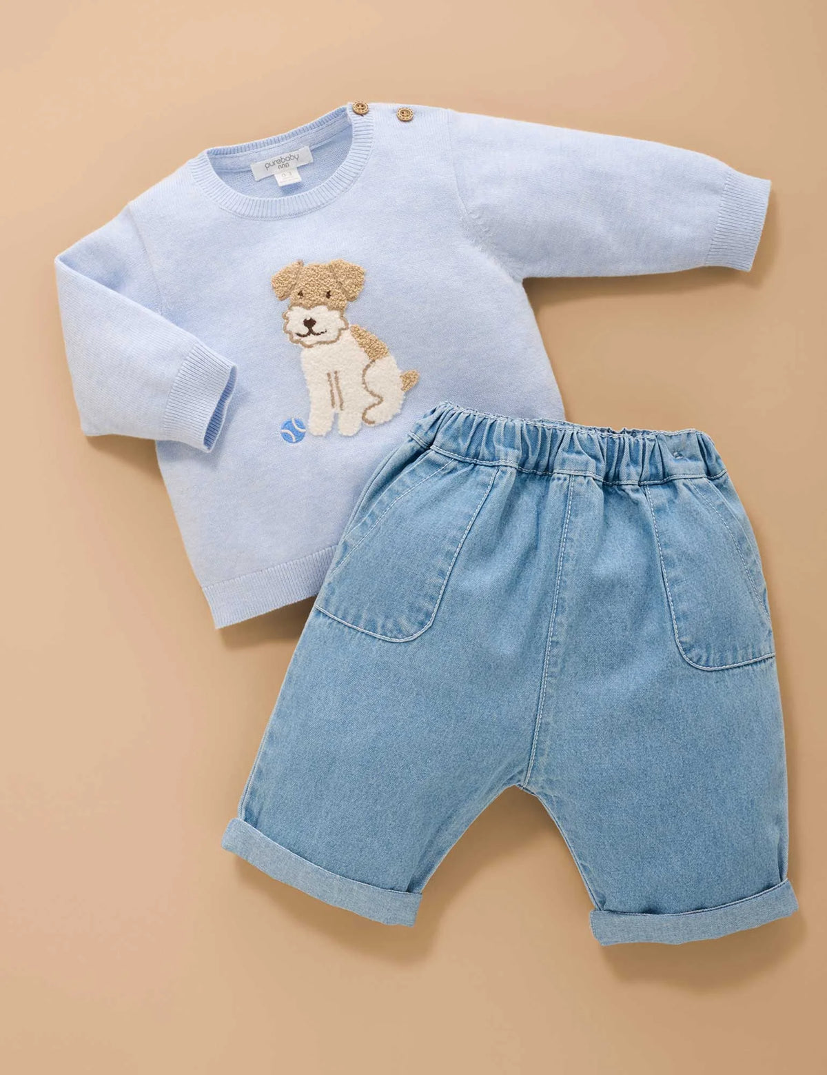 Blue Puppy Jumper