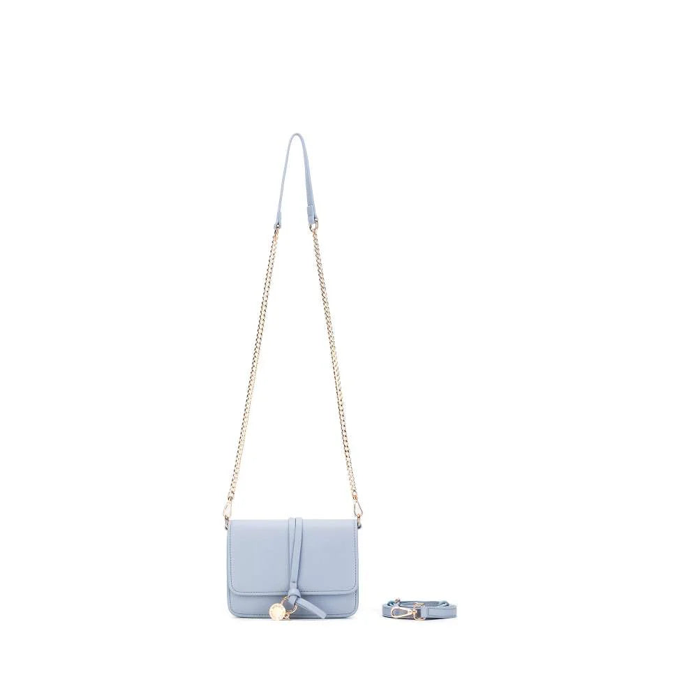 Gigi Chambray Crossbody Bag