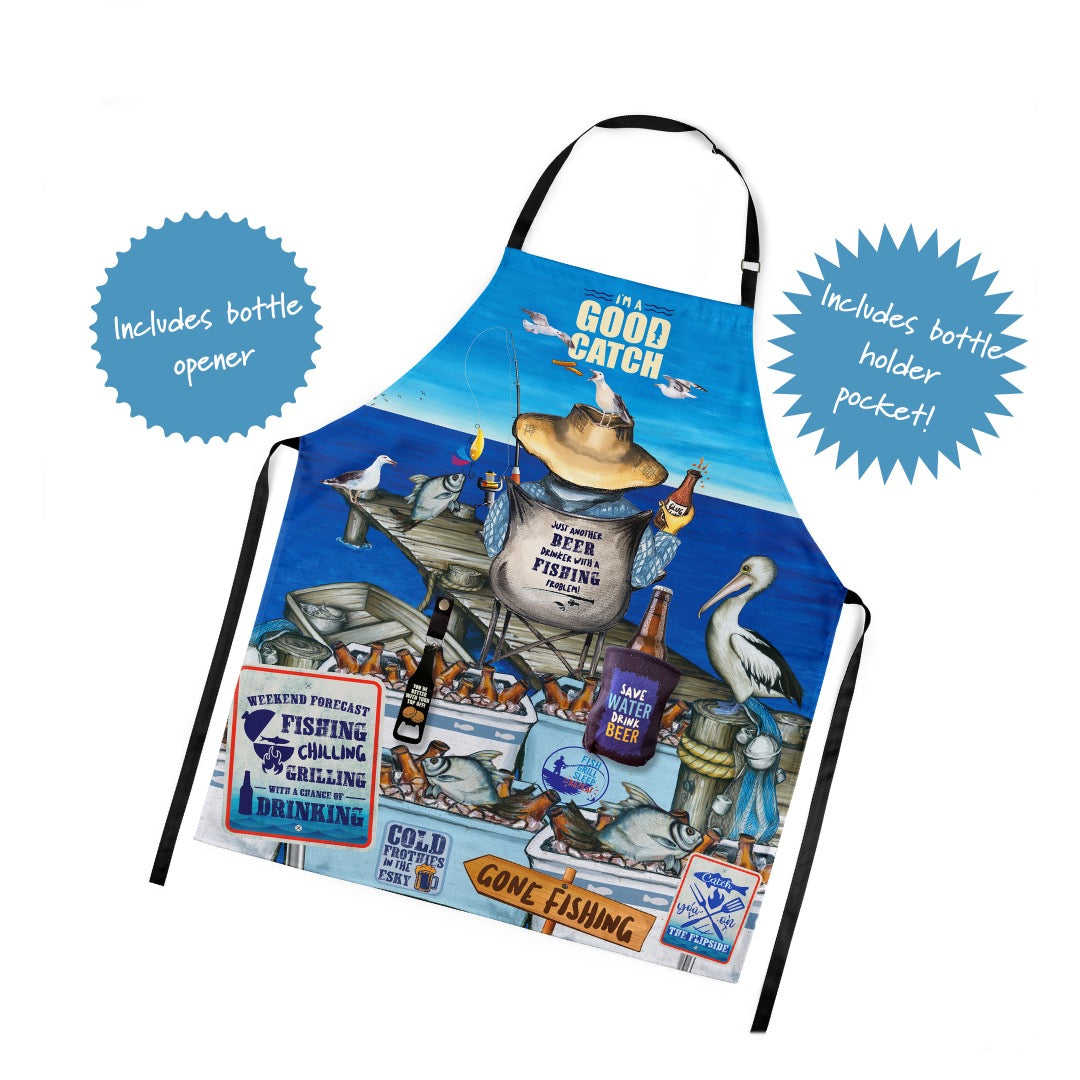 BBQ Apron - Good Catch