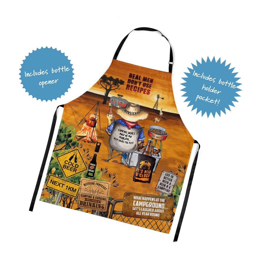 BBQ Apron - Campfire Beers