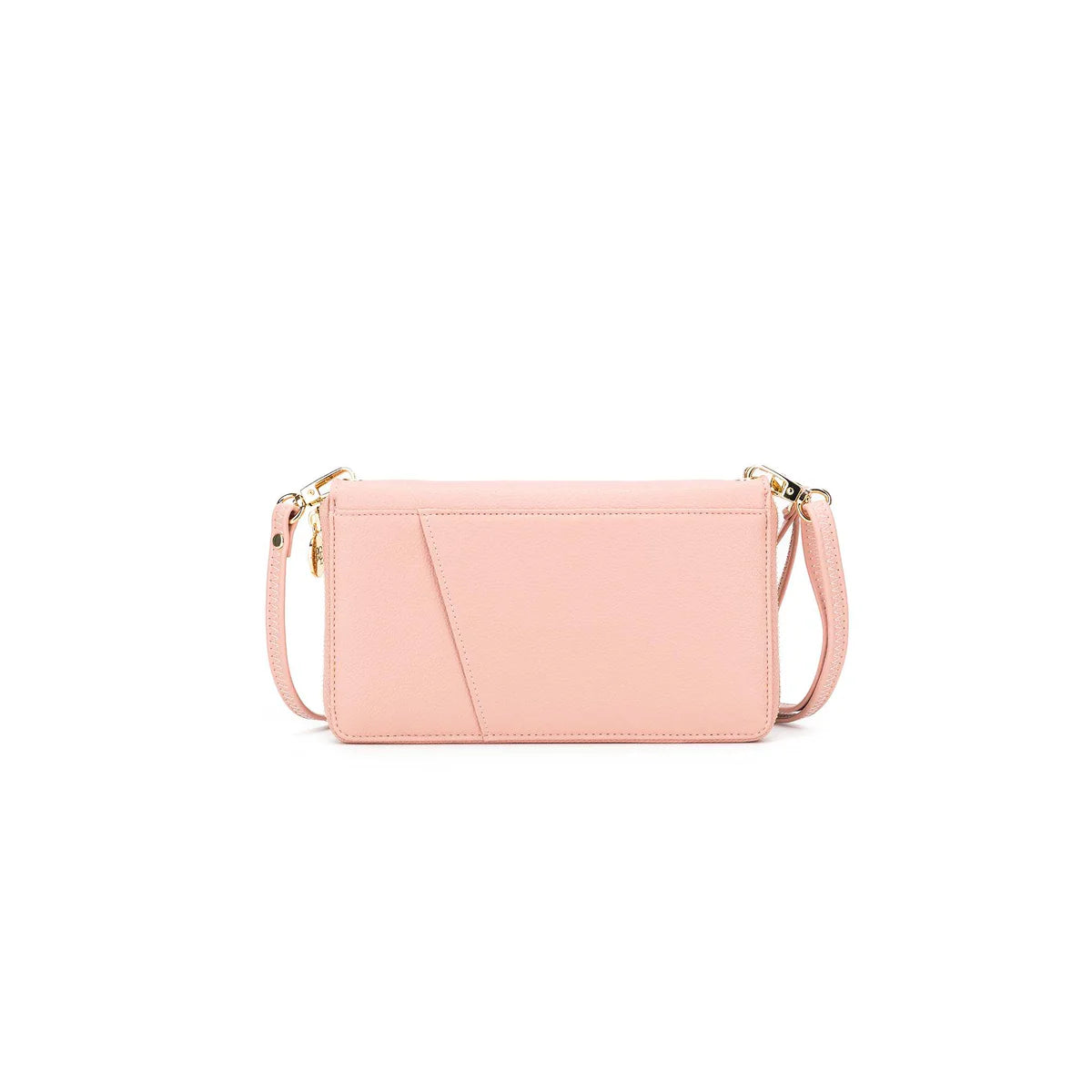 Luggage Tag Pink & Voyager Passport Wallet Gift Set