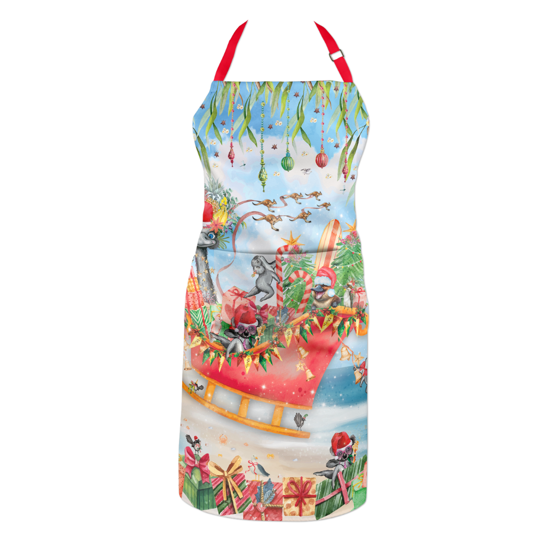 Cotton Apron - Festive Frivolities