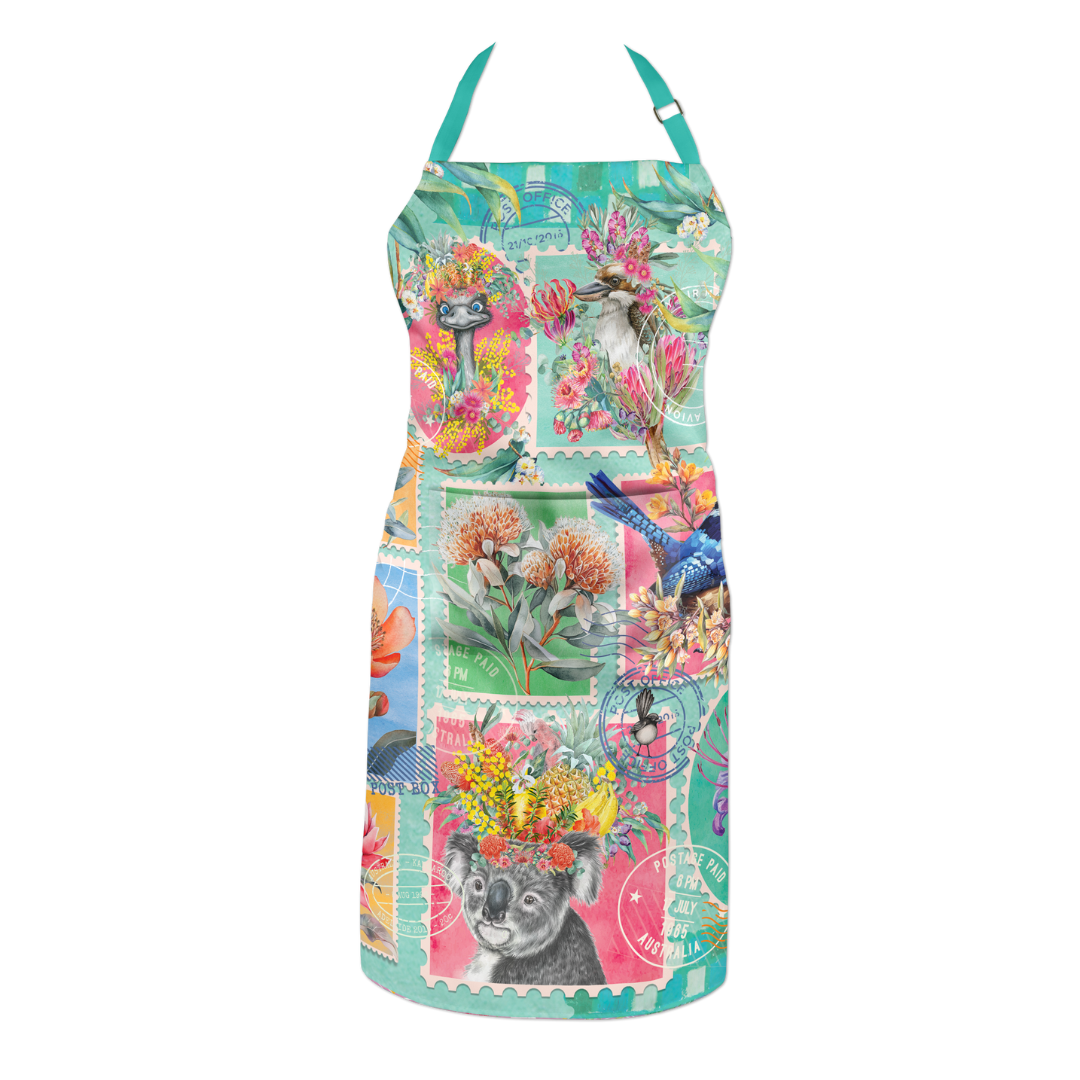 Cotton Apron - Pretty Postage