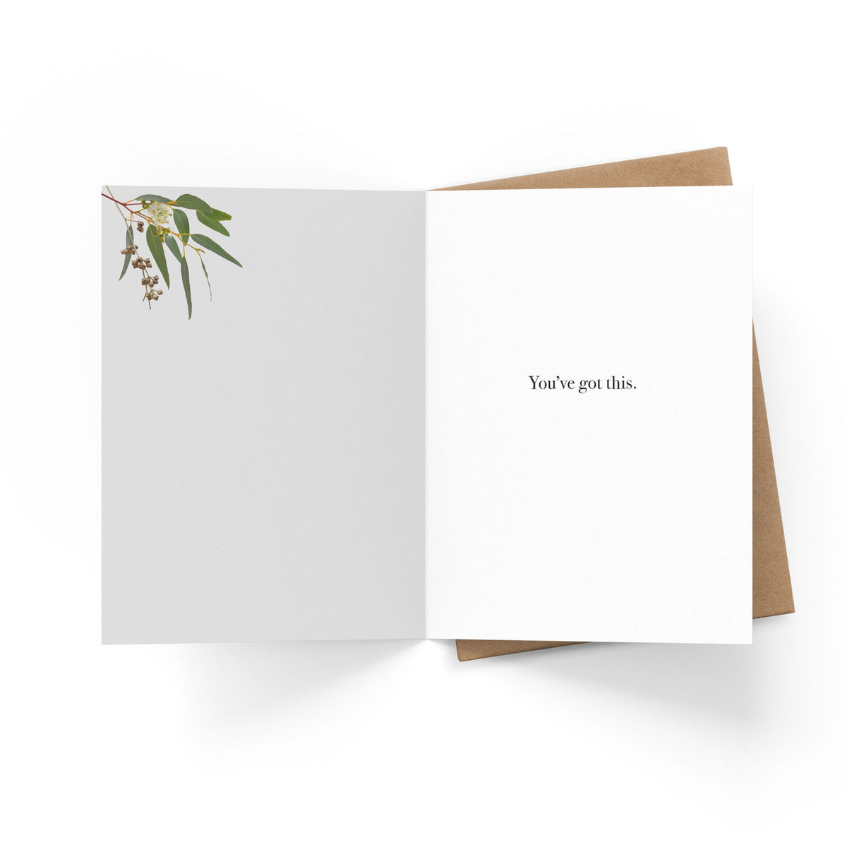 Animal Affirmations Card - Hang In There (Koala)