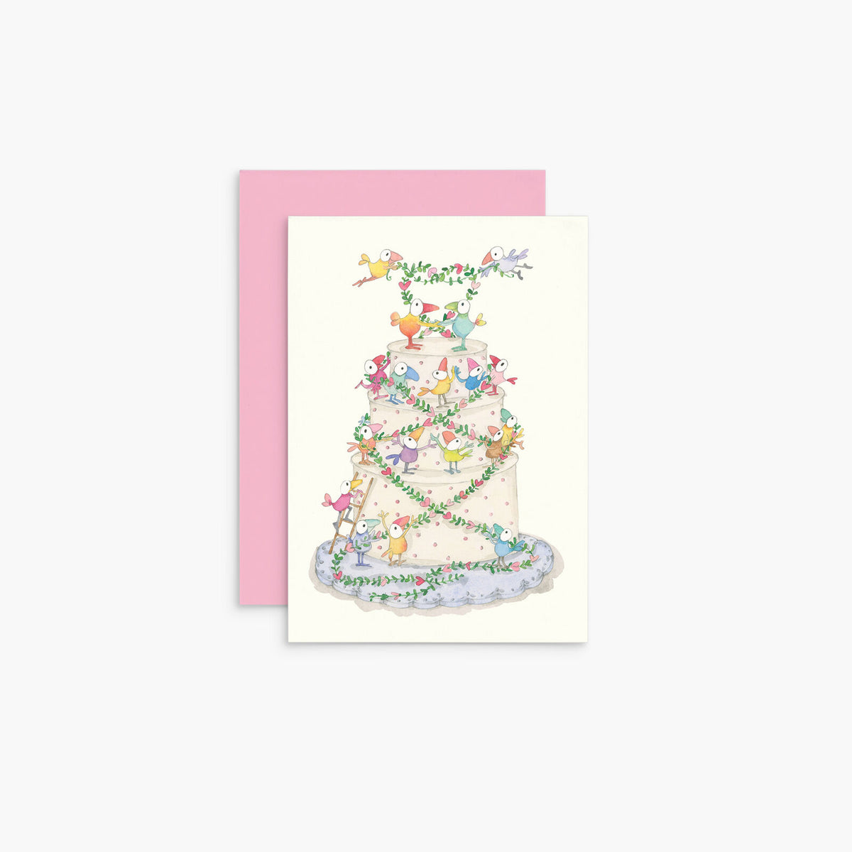 Twigseeds Mini Card - Wedding Cake