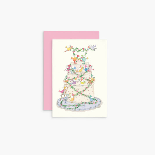 Twigseeds Mini Card - Wedding Cake