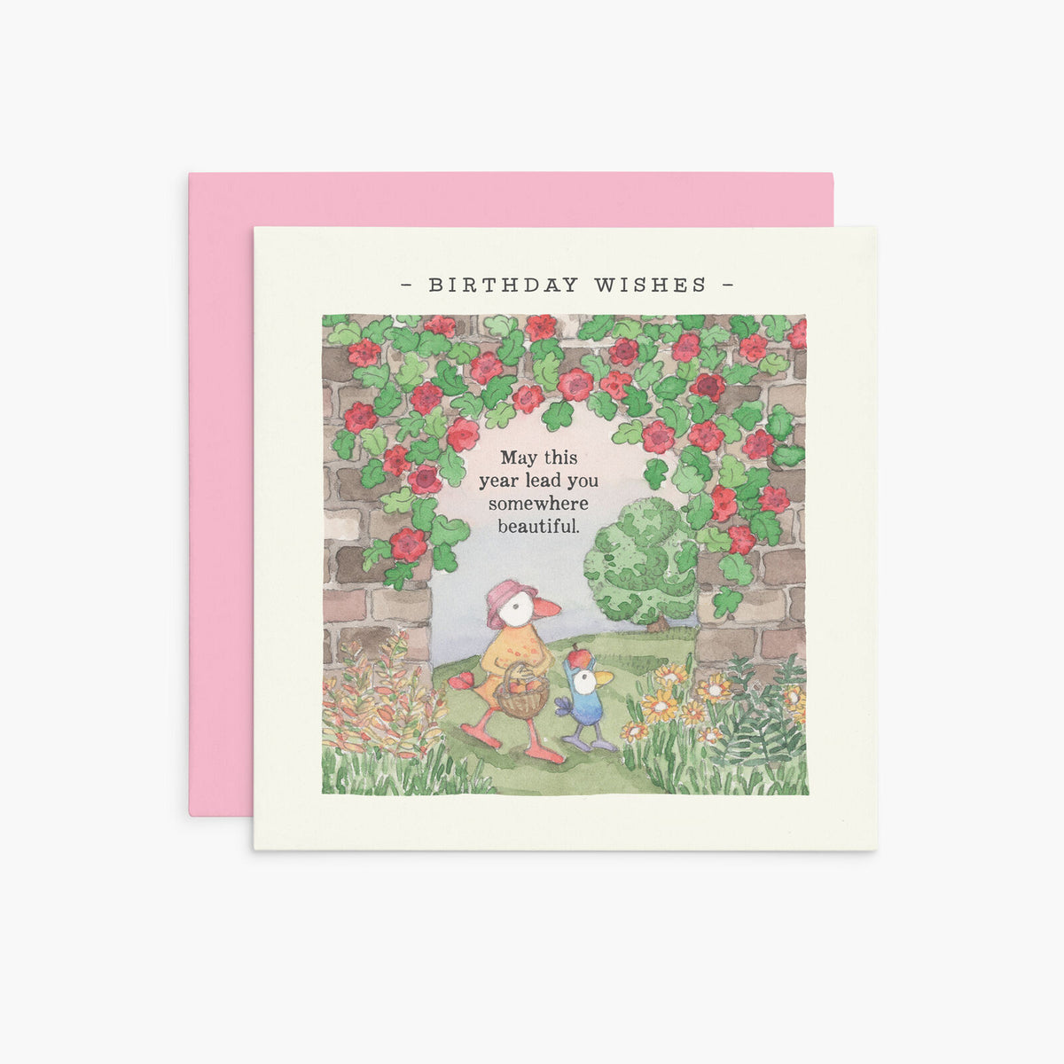 Twigseeds Birthday Card - Lead You Somewhere Beautiful