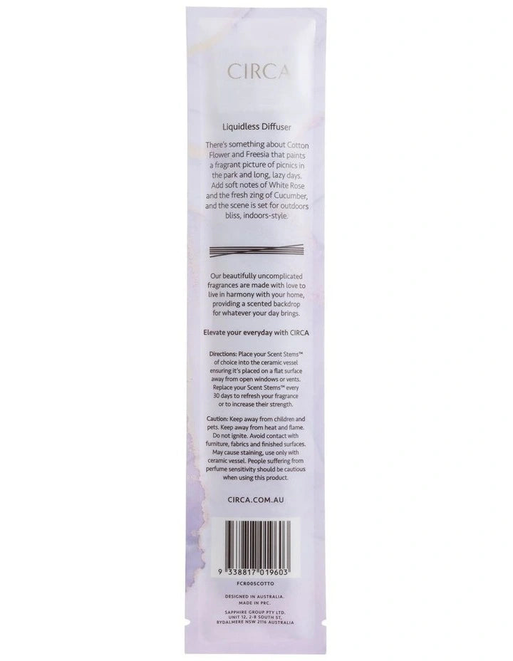 CIRCA Scent Stems Refill - Cotton Flower & Freesia