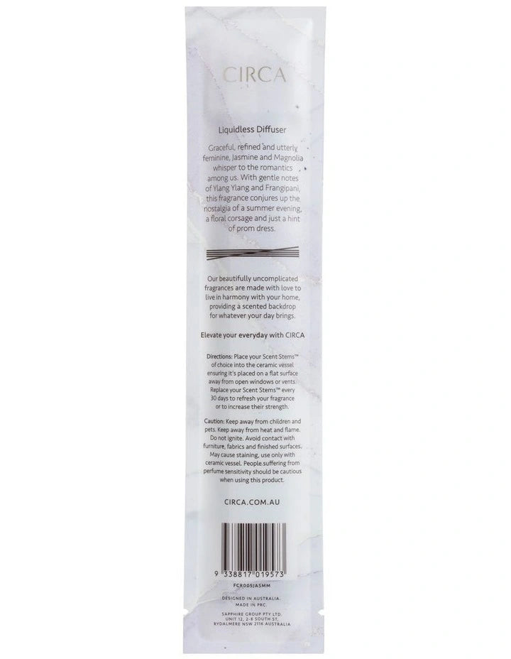 CIRCA Scent Stems Refill - Jasmine & Magnolia