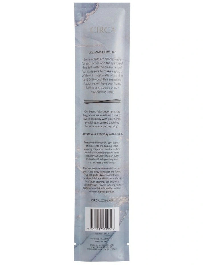 CIRCA Scent Stems Refill - Sea Salt & Vanilla