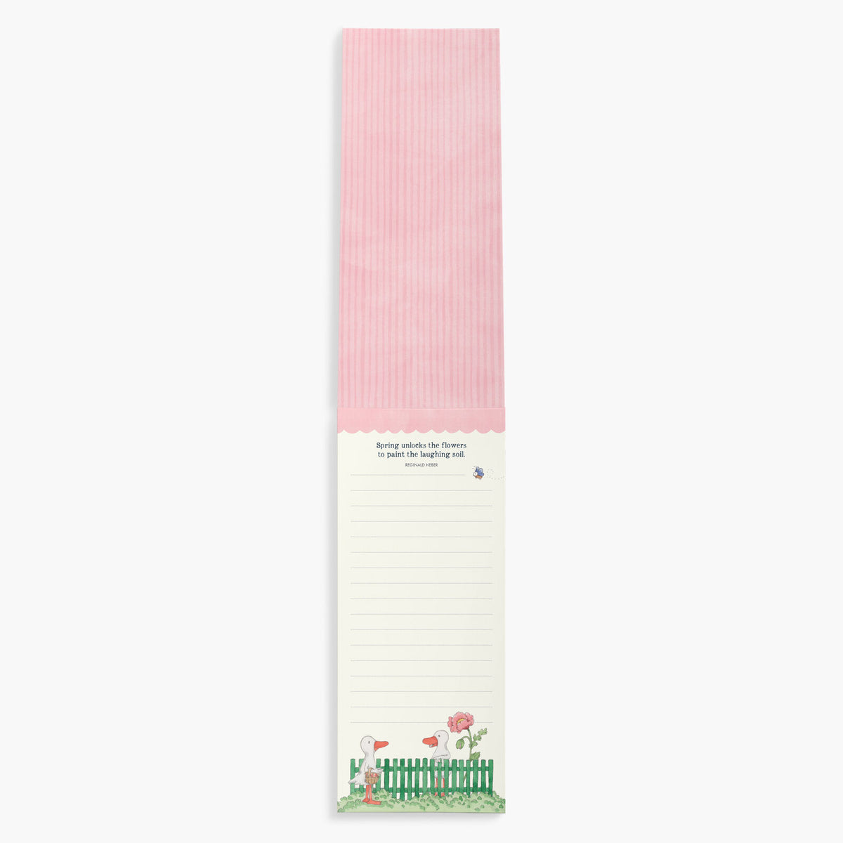 Twigseeds Magnetic List Notepad - Garden Fence