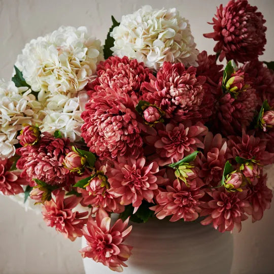 Dahlia Pompon - Mauve 65cm